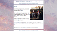 Desktop Screenshot of earlydanceconsort.com.au